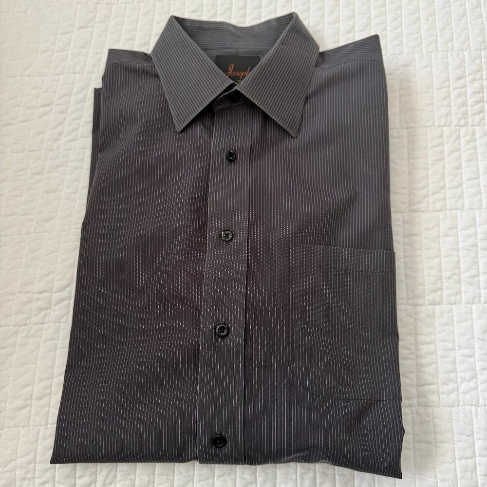 JOSEPH A BANKS MENS DRESS SHIRTS, SET OF 4, SIZE 16.5 X 34, 100% NO-IRON COTTON - Picture 7 of 16